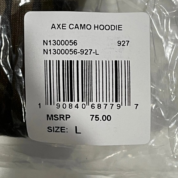 NEW W/ TAGS!! Nomad Greenleaf Camo Utility Hoodie - Men's Sweatshirt - Size L - Picture 10 of 10